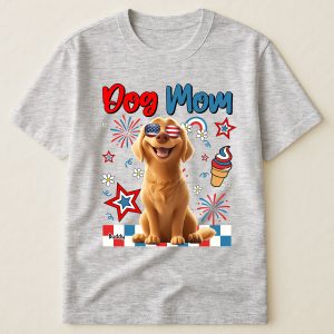 Dog Mom - Independence Day - PersonalizedOne Size Shirt
