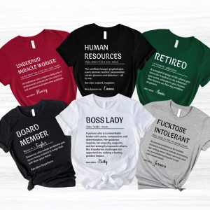 FunnyOne Size Shirt - Cluster F*ck Fixer - Fun Gifts For Coworkers, Boss - PersonalizedOne Size Shirt