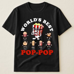 World's Best Pop-Pop - PersonalizedOne Size Shirt