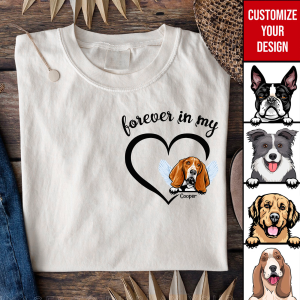 Forever In My Heart - PersonalizedOne Size Shirt